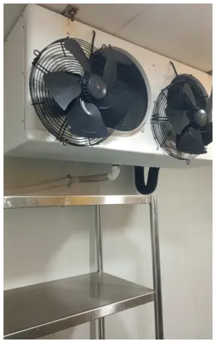 Commercial refrigerator cooling fan service